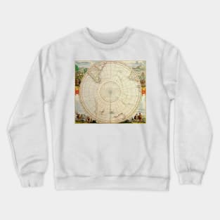 Terra Australis map Crewneck Sweatshirt